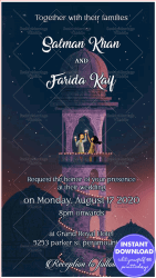 Chand Sifarish Marriage Invitation Card