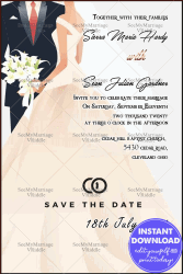 Together With Our Families We Announce Our Wedding Date