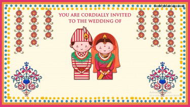 nepali wedding invitaiton, nepali