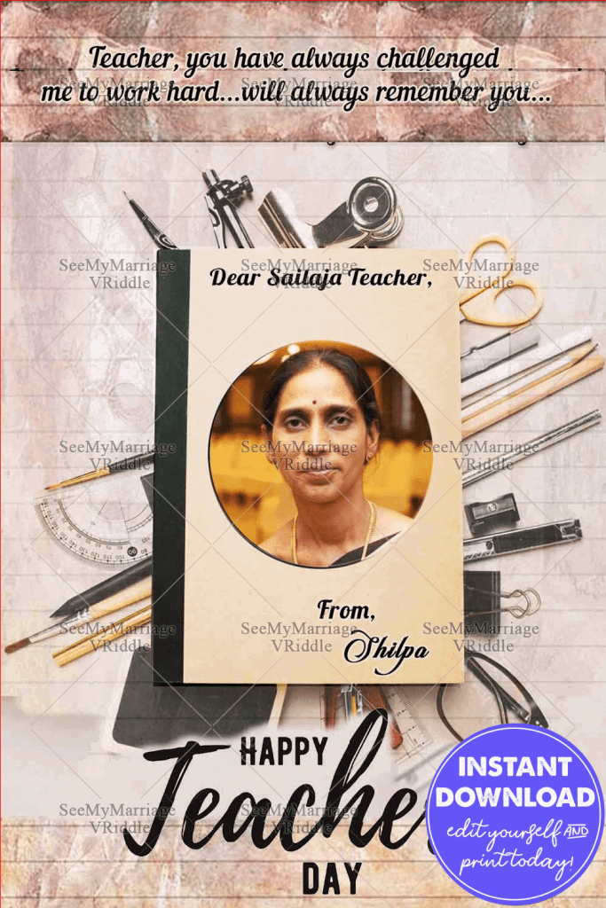 Teachers Day Invitations And Greetings Personalized Seemymarriage