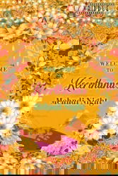 Crimson Bloom Mehndi Night Welcome Poster